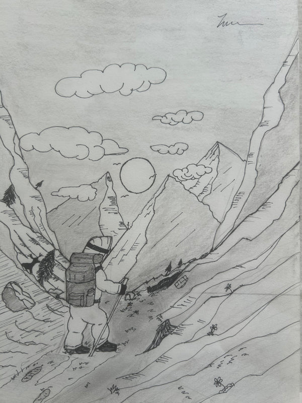 Hiking Man