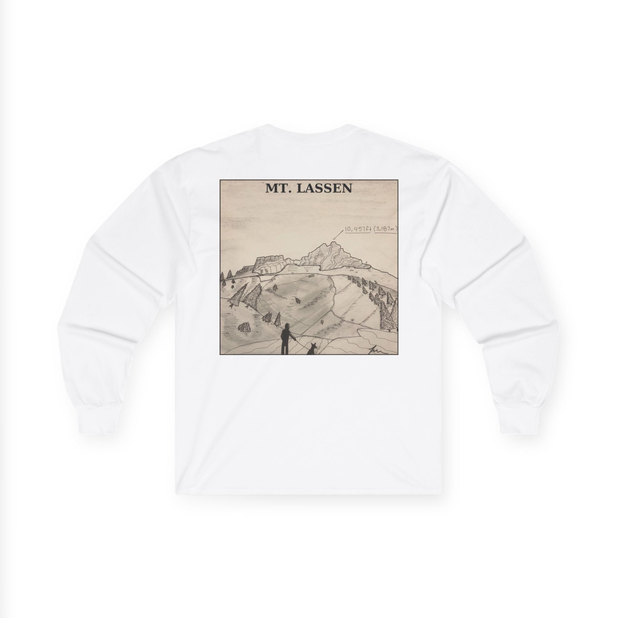 Mt.Lassen Cotton Long Sleeve Tee