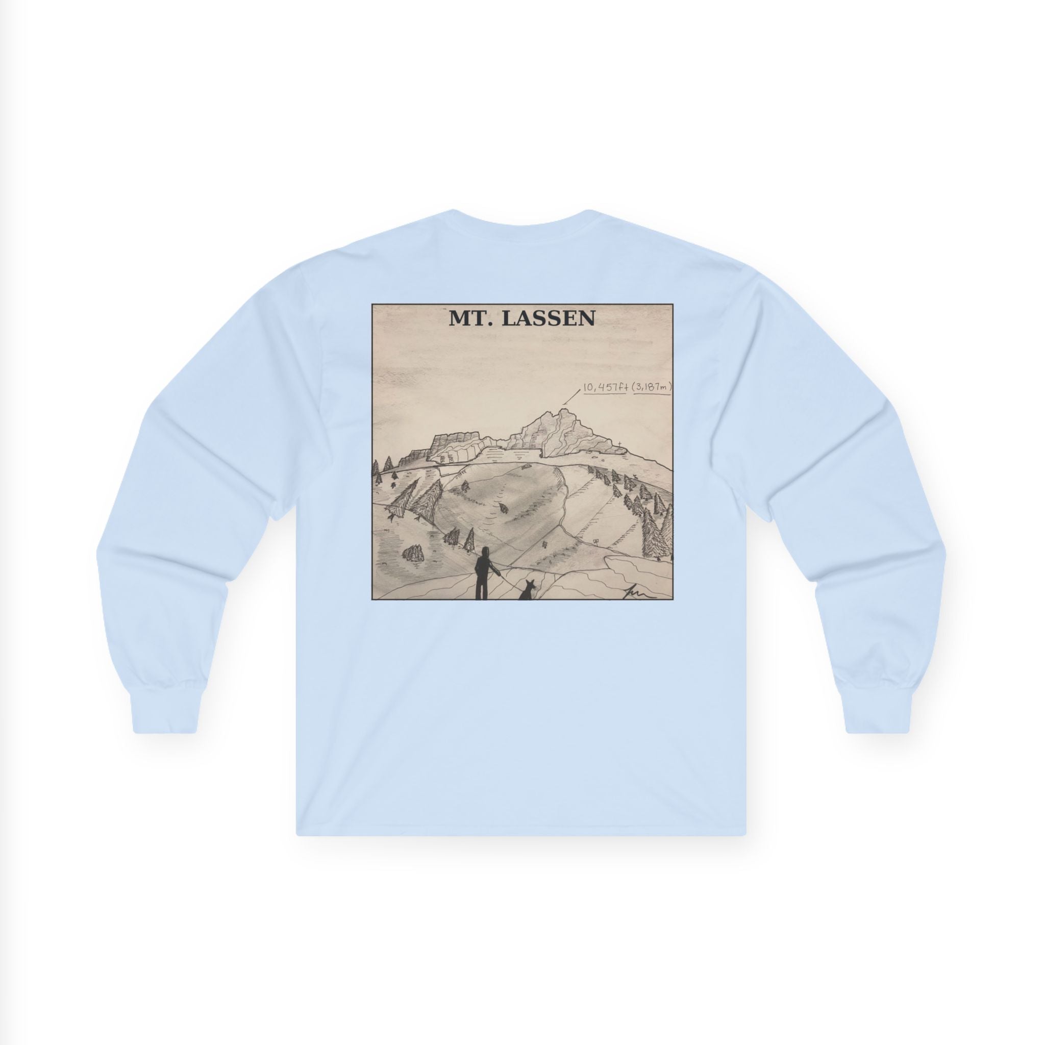 Mt.Lassen Cotton Long Sleeve Tee