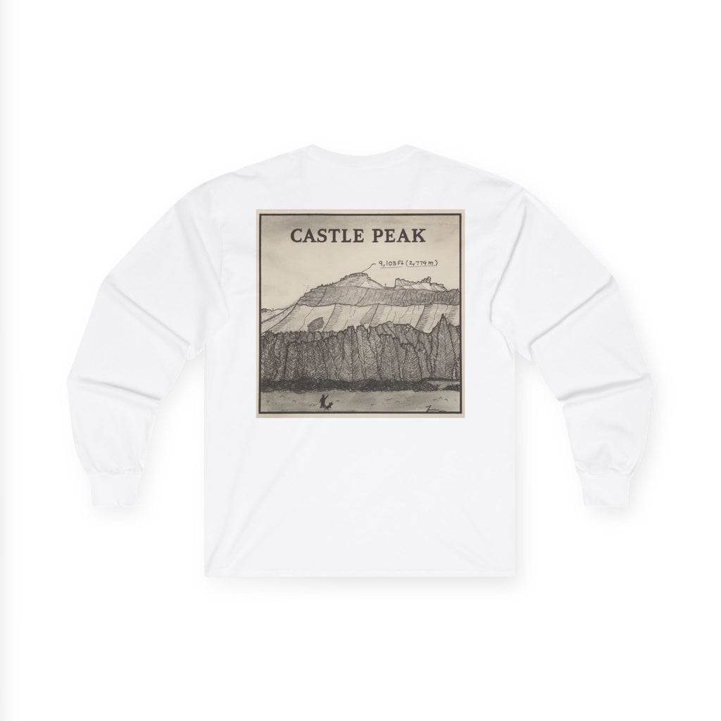 Castle Peak Cotton Long Sleeve Tee
